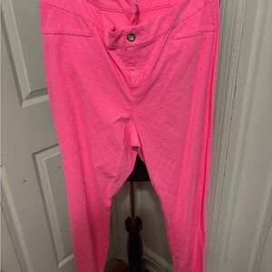 Lilly Pulitzer Kelly Tiki Pink Bottoms Size 14